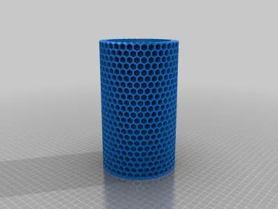 Honeycomb Lamp 3D print model