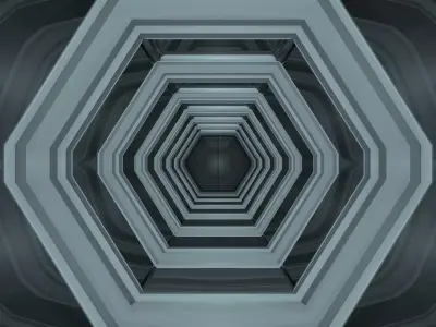 Sci Fi Interior 3D model