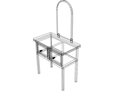 Cabinet - Type 3 3D model