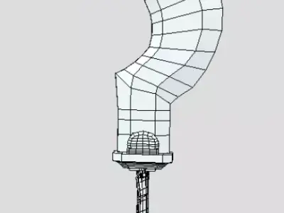 Sword Stylized  Low-poly 3D model