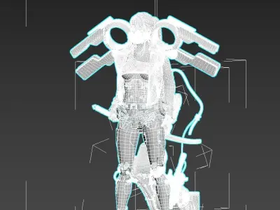 ictional character 3D model