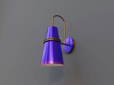 Awesome Wall Lamps Wall Lamp Pack Free low-poly 3D model