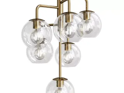 BANYAN CHANDELIER Low-poly 3D model