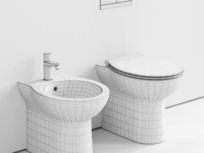 Azzurra Ceramica Fast WC 3D model