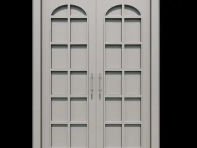 Door Base Mesh Vol 2 Low-poly 3D model