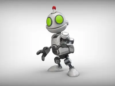 Clank Ratchet and Clank Robot 3D printing 3D print model