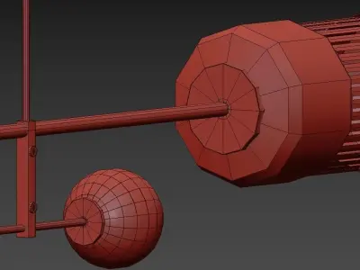 TRAIT LONG 3D model