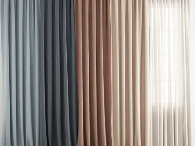 Curtain 268 3D model