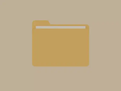 Folder Low-poly 3D model