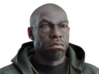 Jackson Briggs - Jax Low-poly 3D model