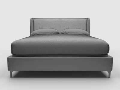 Universal Jasper King Bed 3D model