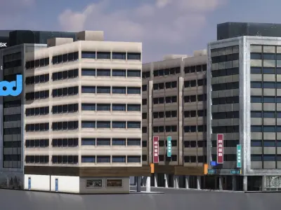 TW Street 008 3D model