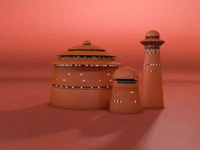 Jabba Palace 3D model