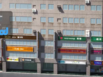 TW Buildings 007 3D model