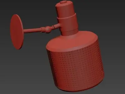 Riddle Single Wall Light 3D model