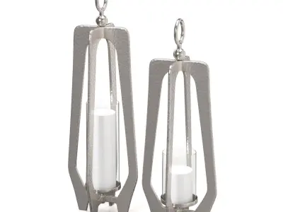 Monroe Lantern PBR 3D model