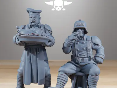 GrimGuard Holiday Feast 3D print model