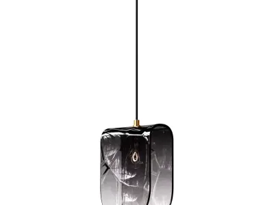 Planck Pendant Light 3D model