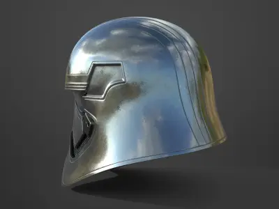 Captain Phasma Helmet STAR WARS 3D print model