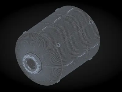 Lockheed Martin Gateway Logistics Pod 3D model