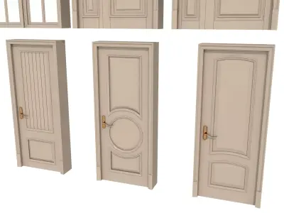 Home Interior Doors  3D model purchase