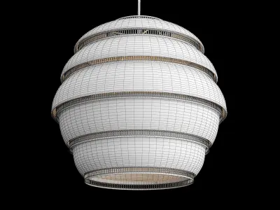 Pendant Lamp ARTEK  A331 Beehive 3D model