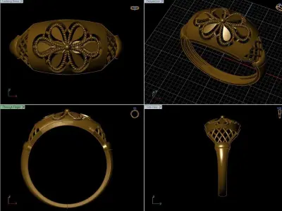Light ring  3D print model