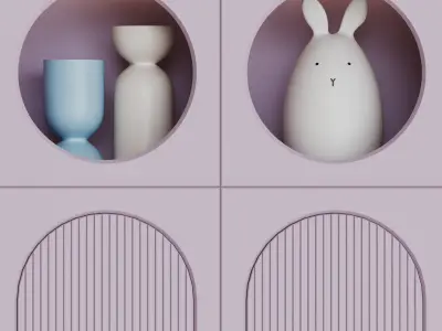 Child Room Decor-27 3D model