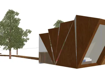 Creative Design-Holiday Cabin-0168 3D model