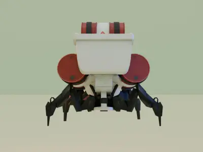 Kamikaze Skibidi Toilet 3D model