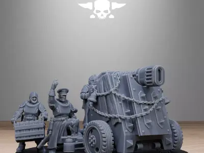 RoyalGuard Light Artillery 3D print model