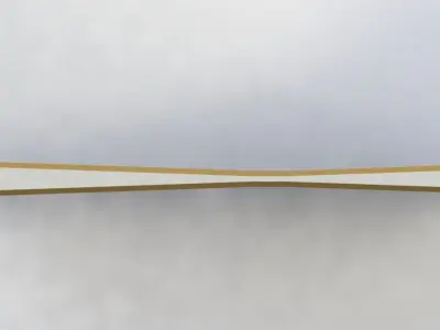 glass key card Free 3D model