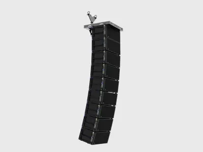 Concert Sound Systems Line Array Meyer Sound Leo 3D model