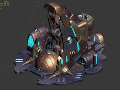Energy Factory 01 3D model