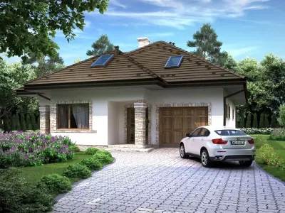 House model 3d dom3 3D model
