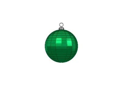 Disco Ball v1 003 Low-poly 3D model