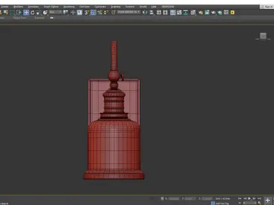 Keswick 1 Light Wall Sconce Low-poly 3D model