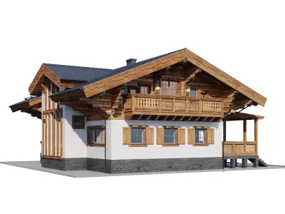 Eco wood v6 3D model