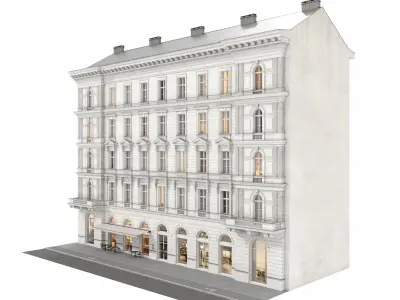 Building Vienna 01 3D model