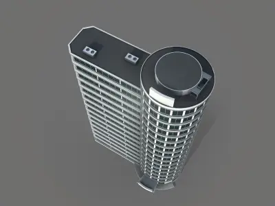 Office Building Generic Low-poly 3D model