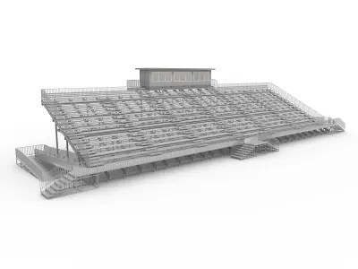 Collection Bleachers 13 3D Model Pack
