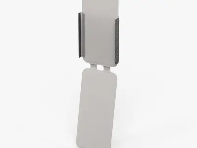 Case Puro Ultra Slim for iPhone 5 Low-poly 3D model