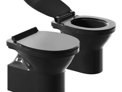 Wc Classicb ceramica 3D model