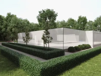 Scene 04 Archexteriors for c4d vol 19 3D model