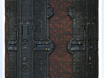 Sci-FI Seamless Texture Texture 17