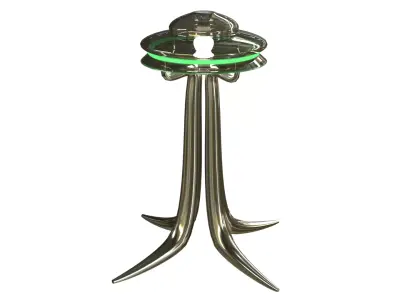 Alien UFO Desk Lamp Free 3D model