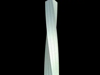 Spiral Skyscraper  3D print model