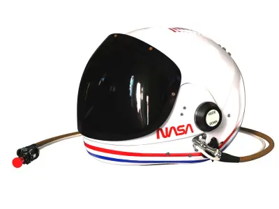 Helmet NASA Low-poly 3D model