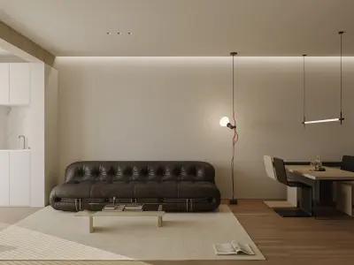 apartment interior scenes        3D model get