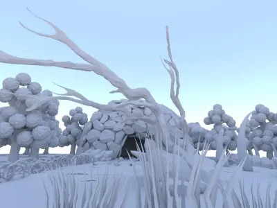 environment props 3D model